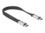 Delock USB Type-C Kaabel 22cm H&otilde;bedane