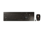 CHERRY DW 9100 SLIM klaviatuuri ja hiire komplekt Saxes juhtmevaba