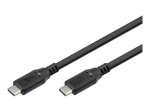 Goobay USB-C kaabel, USB 3.2, 60 W, 5 Gbit/s, Power Delivery 74727