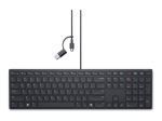Dell juhtmetega koost&ouml;&ouml;klaviatuur KB525C saksa keeles