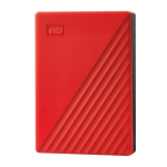 V&auml;line k&otilde;vaketas WESTERN DIGITAL My Passport 6TB USB 2.0 USB 3.2 V&auml;rvus Punane WDBR9S0060BRD-WESN