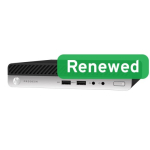 HP Renewed Grade A ProDesk 400 G4 Intel Core i3 i3-8100T 8 SSD Intel UHD Graphics 630 Windows 11 Pro