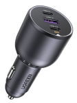 UGREEN 35025 3-portine kiire autolaadija 130W USB Power Delivery kuni 100W
