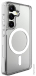 Swissten Clear Jelly MagStick Tagumine &uuml;mbris Samsung Galaxy S24 FE 5G jaoks