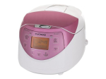 Cuckoo Riisipliit 1,08L 580W Valge/Roosa