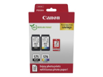 Canon PG-575/CL-576 Fotopaberi V&auml;&auml;rtuspakett Must V&auml;rv (Cyan, Magenta, Yellow) Tindi/Paberi Komplekt