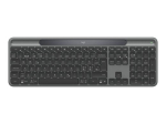 Logitech Signature Slim Solar+ K980 juhtmeta klaviatuur grafiit