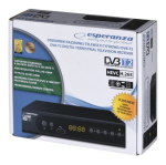 Esperanza EV106P TV digibokside kaabel must