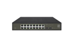 LevelOne GES-2118 16-portiline Gigabit Ethernet l&uuml;litid