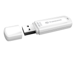 Transcend JetFlash 730 64GB USB 3.0 Flash Drive valge