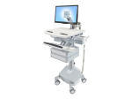 Ergotron StyleView Mobile Cart with Wheels for LCD-ekraan/klaviatuur/hiir/CPU/s&uuml;learvuti/v&auml;rvikoodilugeja kuni 24