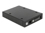DeLOCK 2.5" salvestuse mobiilne raam - must