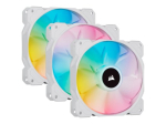 CORSAIR iCUE SP120 RGB ELITE Ventilaator 3-Kopakk Valge 120mm