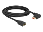 Delock 3m DisplayPort pikenduskaabel must