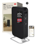 Mill Heater OIL1500WIFI3 Gentle Air Oil Filled Radiator 1500 W Suitable for rooms up to 22 m&sup2; Black