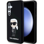 Karl Lagerfeld KLHCS24SSNIKBCK S24 S921 k&otilde;va kaas silikoon Ikonik / must