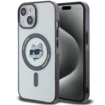 Karl Lagerfeld KLHMP15SHCHNOTK iPhone 15/14/13 6.1" l&auml;bipaistev k&otilde;va &uuml;mbris IML Choupette`s Head Mag