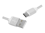 Lamex LX8451-2 USB - Micro USB andme- ja laadimiskaabel 2m / valge
