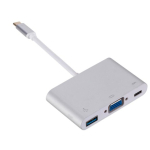 RoGer multimeedia adapter Type-C kuni VGA + USB / USB-C