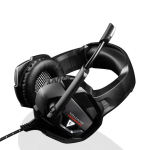 Modecom Volcano MC-859 Bow m&auml;nguk&otilde;rvaklapid mikrofoniga / 3.5mm / 2.2m kaabel / must