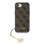 Guess 4G charm &uuml;mbris iPhone 16e Tone on Tone / Pruun