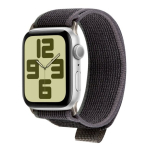 OBAL:ME Tekstiilrihm Apple Watch 42-49mm M-L jaoks / hall/roheline