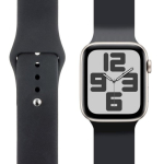 OBAL:ME Silicone Strap for Apple Watch 38-41mm S-M / black