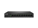 Tenda G0-8G-PoE traadita ruuter Gigabit Ethernet Must