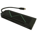 LC-Power LC-HUB-C-MULTI-6-RGB USB 3.2 Gen 2 (3.1 Gen 2) Type-C liidesega hub 5000 Mbit/s must