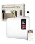 Mill N&auml;htamatu Nutikas WiFi K&uuml;ttekeha PA700WIFI4 Paneelk&uuml;ttekeha 700 W Sobib tubadele kuni 9-12 m&sup2; Valge IPX4