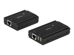 StarTech.com 4-portine USB 2.0 pikendaja hub &uuml;he CAT5e/CAT6 kaabli kaudu (RJ45) - 330ft (100m) - USB pikendaja hubi adapterikomplekt - metallist ko...