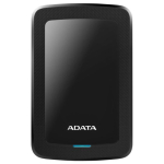 External HDD ADATA HV300 1TB USB 3.1 v&auml;rvus Must