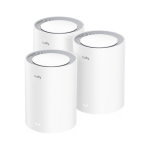Cudy AX3000 Wi-Fi 6 Mesh 2. Solution Dual-band (2.4 GHz / 5 GHz) Wi-Fi 6 (802.11ax) White Internal