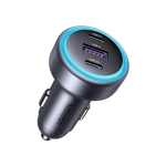 UGREEN EC307 autolaadija USB-A + 2x USB-C 30W