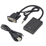 RoGer adapter VGA kuni HDMI &uuml;hendamiseks (+Audio)