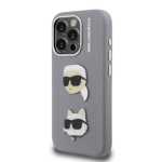 Karl Lagerfeld Grained PU K&CH Heads &uuml;mbris Apple iPhone 15 Pro jaoks