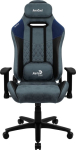 Aerocool DUKE AeroSuede universaalne m&auml;ngutooli Must, Sinine