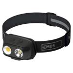 Emos COB LED P3542 Rechargeable Headlamp 500lm / 130m / 1200mAh