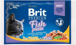 BRIT Premium Cat Fish Plate - m&auml;rgkassitoit - 4x100g