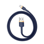 Baseus Cafule Lightning kaabel 1,5A 2m (kuldne+tume sinine)