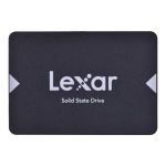 Lexar SSD NS100 1000 tahkekett liides SATA III Lugemiskiirus 550 MB/s