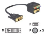 Delock VGA adapter 20cm