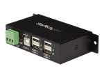 StarTech.com 4 porti karske t&ouml;&ouml;stuslik USB 2.0 hub Rackmount