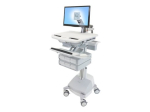 Ergotron StyleView Mobile Cart with Wheels for LCD-ekraan/klaviatuur/hiir/CPU/s&uuml;learvuti/v&auml;rvikoodilugeja kuni 24