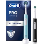 Oral-B Pro Series 1 Duo elektriline hambahari t&uuml;rkiissinine/must