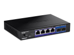 TRENDnet TEG-S562 6-Port 10 Gigabit Ethernet / 2,5 Gigabit Ethernet L&uuml;liti