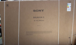 SALE OUT. Sony K85S35BP Bravia 3 85" (215cm) 4K Ultra HD Smart Google D-LED TV SALE OUT. Sony TV K85S35BP Bravia 3 85 4K UHD DAMAGED PACKAGING
