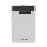 Savio 2,5" v&auml;lis HDD/SSD korpus, USB 3.0, AK-66