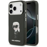 Karl Lagerfeld IML Aquarelle Karl & logo MagSafe &uuml;mbris iPhone 17 Pro jaoks / must