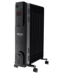 CAMRY CR 7810 Electric Oil Heater with Remote Control 9 Ribs Black